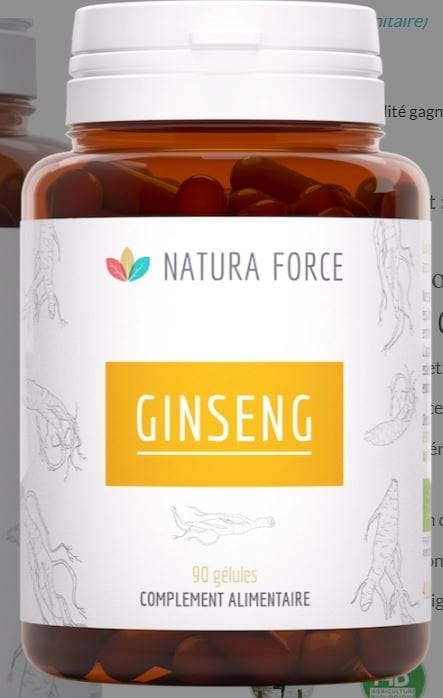 ginseng antifatigue énergie