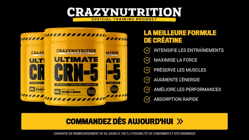 Protéines Crazy Nutrition comparatif