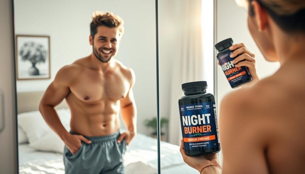 Personne satisfaite des résultats obtenus avec Night Mega Burner pour la perte de poids