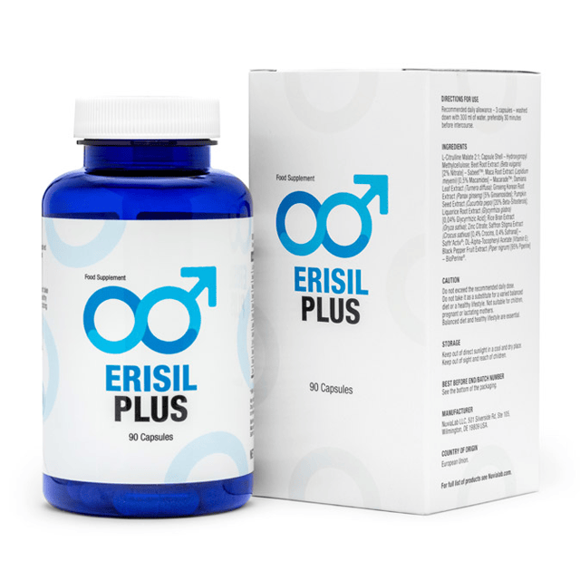 Erisil Plus - Solution Naturelle pour l'Érection