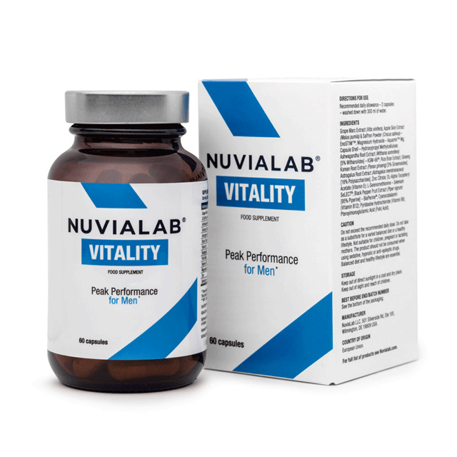 NuviaLab Vitality - Vitalité et Énergie Masculine